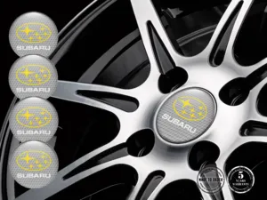 Subaru Pegatinas de Rueda Tuning Grilla Racing Radiante